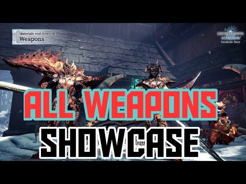 Safi Jiiva All awakening weapons Showcase!! Siege weapons!