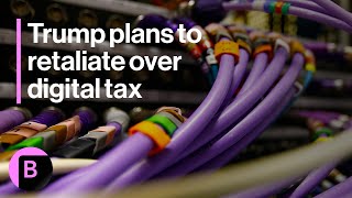 Trump Threatens Tariffs, Export Curbs Over Digital Tax