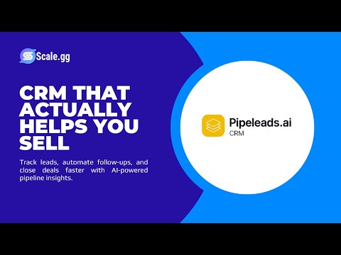 PipeLeads.ai — CRM demo video