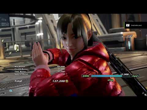 Ling Xiaoyu (Claire Redfield Cosplay) Vs. Kunimitsu | TEKKEN 7