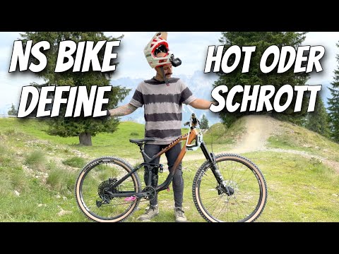 NS Bikes Define 170 AL test ala Nakidaii Vlog in Leogang