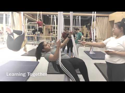 IU Contemporary Dance Aerial Silks 09/10/19