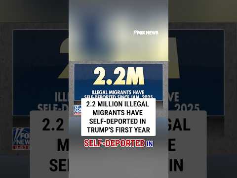 2.2 MILLION Illegal migrants have self-deported in the past year #foxnews #news #us #fox