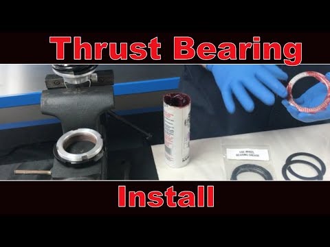 How to Install thrust bearings - DIY