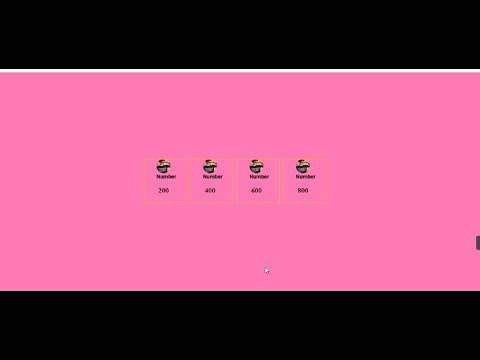 Increase Count Numbers Html Css Javascript
