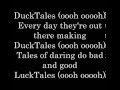 Ducktales (Theme Song) lyrics 