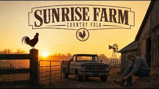 ♪ Sunrise Farm Country Folk – Rousing Acoustic Song for Morning Rooster Days ("Rooster's Call")