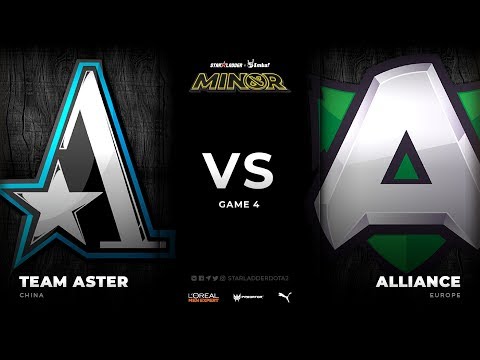 [EN] Team Aster vs Alliance, Game 4, Grand final, StarLadder ImbaTV Dota 2 Minor Season 3