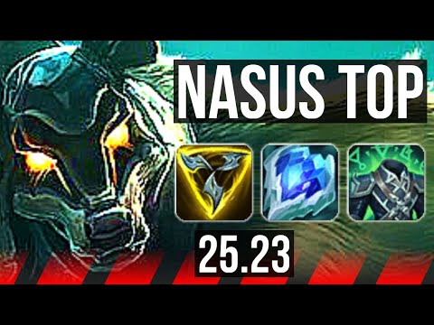 NASUS vs TEEMO (TOP) | 1300+ games | EUW Master | 25.23