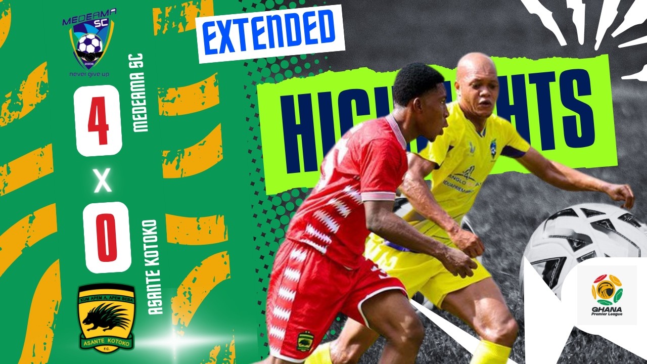 Medeama SC vs Asante Kotoko SC Highlights