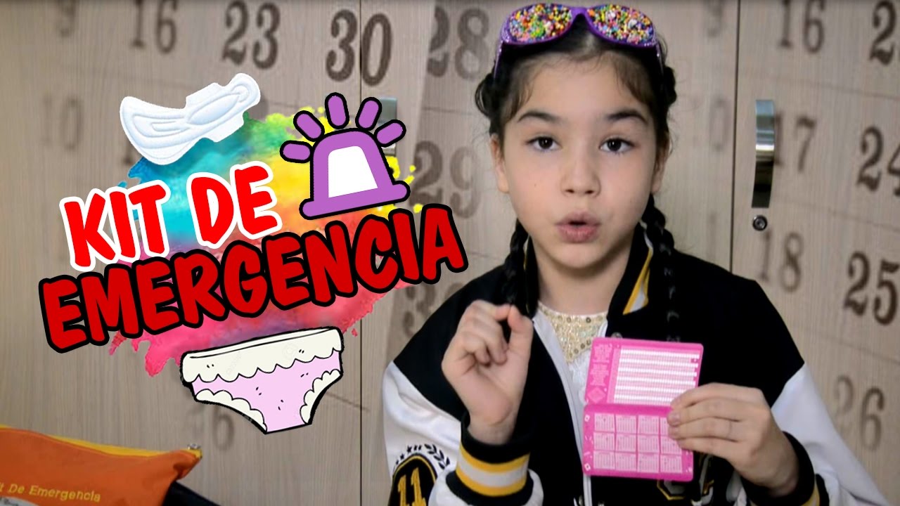 KIT DE EMERGENCIA PARA NIÑAS DE 10 A 15 AÑOS - Niñas en la adolescencia -YouTube