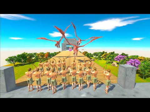 WYVERNS Protect PRINCESS (Animal Revolt Battle Simulator)
