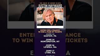 Justin Hayward - Enter For A Chance To Win A  Pair Of Tickets!
