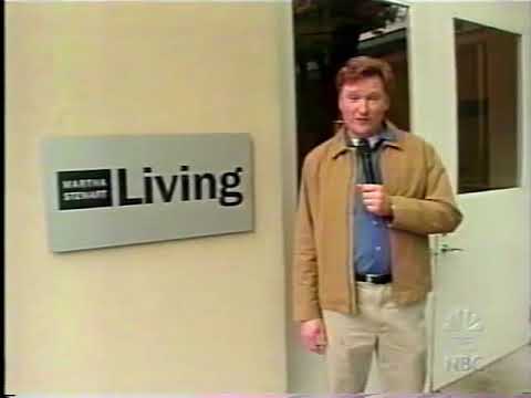 intro to "Conan Visits the Set of 'Martha Stewart Living'"