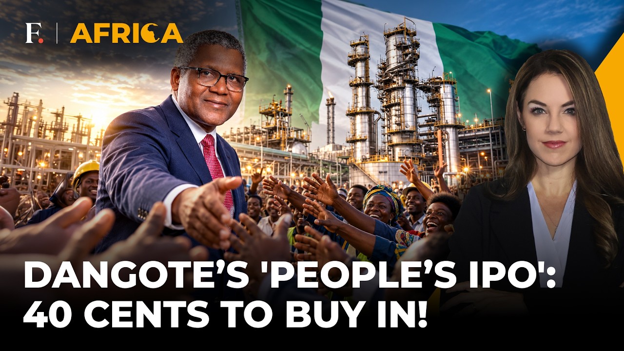 'Africa's Biggest IPO': Dangote Opens $20 Bn Refinery Shares To 10 Mn Buyers | Firstpost Africa