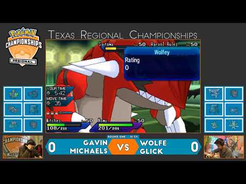 Wolfe Glick vs. Gavin Michaels | #PlayPokemon 2019 Dallas Regional Championships Round 1