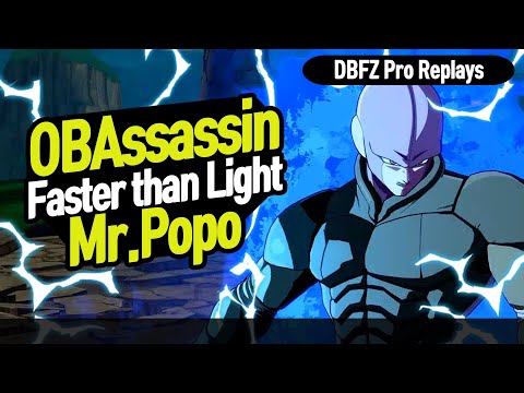 【DBFZ】 OBAssassin vs Mr.Popo, The Duel of Light Speed 【DBFZ Pro Replays】