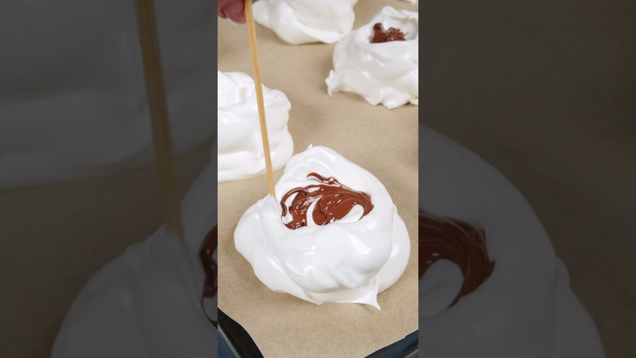 Really Easiest Way To Make Best Ever Dessert Of All Time! Gorgeous Meringue to Impress Your Guests!