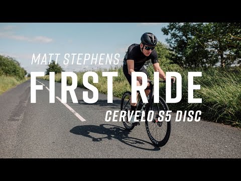 Matt Stephens' First Ride on The Cervelo S5 Disc Road Bike | Sigma Sports