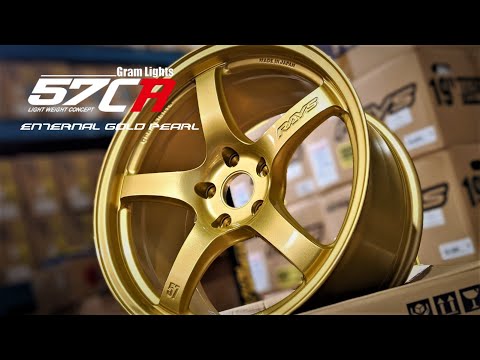 GRAMLIGHT 57CR - Eternal Gold Pearl (18x9.5 +38)
