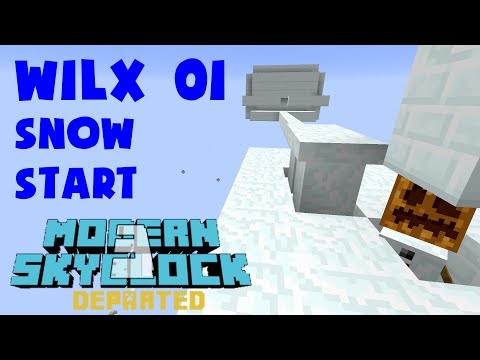 01 - Modern Skyblock 3 - Snow Start