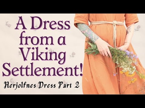 Viking Dress from Herjolfsnes: Sewing the Actual Gown