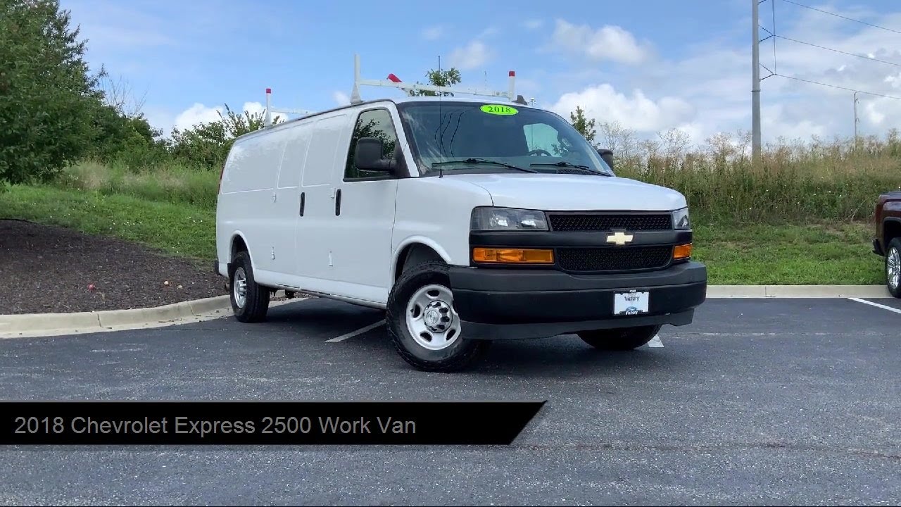 2018 Chevrolet Express 2500 Work Van 3D Extended Cargo ...