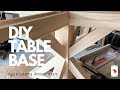 DIY Round Farmhouse Table: Part 2 - The Base