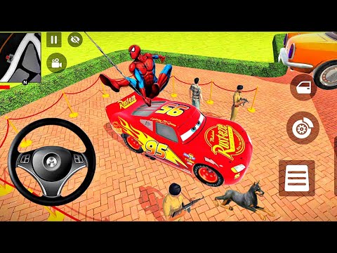 🌲Indian Thift Auto Game 🦚 Red Flash Purchased Disney Cars Lightning McQueen🔥 Car in Android Game ☘️