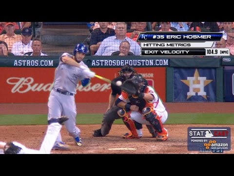 KC@HOU Gm4: Hosmer hits a 452 foot homer in the 9th
