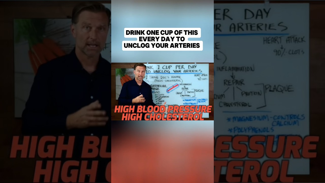 Drink One Cup of This to Unclog Your Arteries