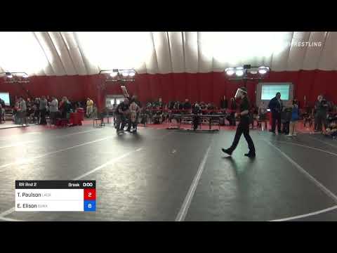 38 Kg Rr Rnd 2 - Tyler Paulson, LaCrosse Area Wrestlers Vs Epenesa Elison, Sunkist Kids