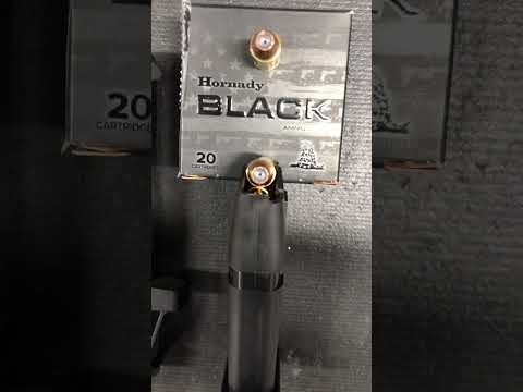NASTY 9mm self defense ammo. What’s in your mag? #concealedcarry #glock #9mm #hollowpoint #hornady