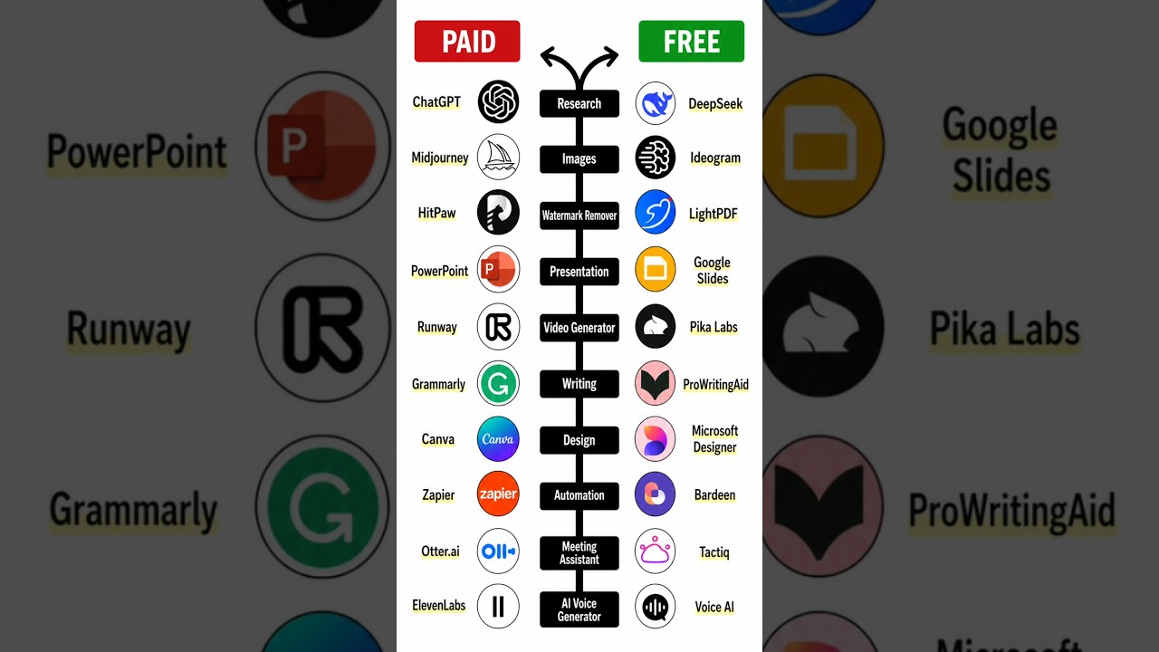 Paid AI vs Free AI Tools 🤯 Best FREE Alternatives in 2026