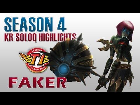 SKT T1 Faker - Orianna vs Nidalee - KR SoloQ Highlights