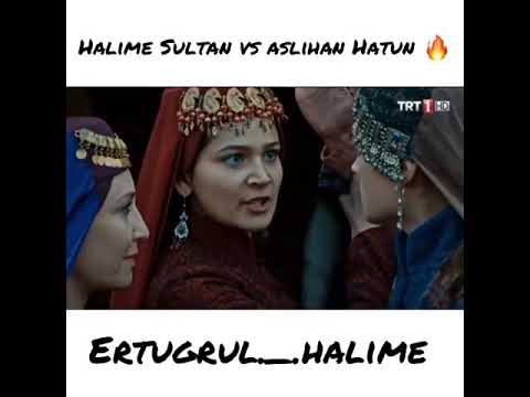 #turkish  #Ertugrul #halima Halime sultan vs Aslihan  Hatun