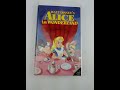 Opening To Alice In Wonderland 1986 VHS