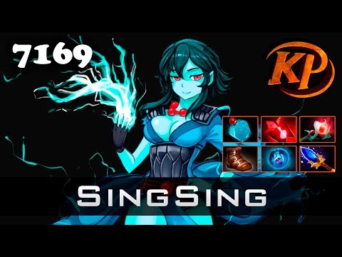 SingSing Storm Spirit x49 Charges - 7169 MMR Dota 2