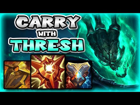 HOW TO CARRY WITH THRESH IN LOWER ELOS | Thresh Guide S11 - League Of Legends