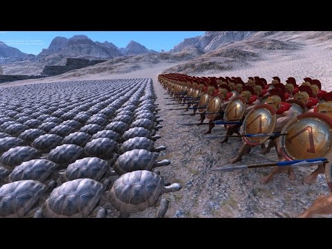 300 SPARTANS vs 10.000 TORTOISES - Ultimate Epic Battle Simulator