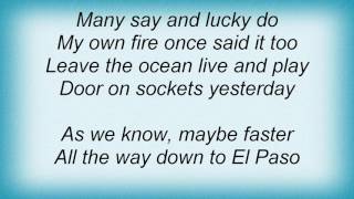 Elton John - All The Way Down To El Paso Lyrics