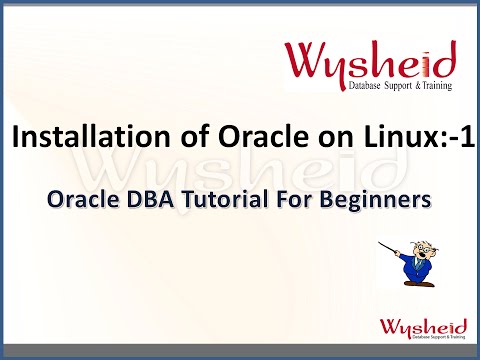 comment installer oracle