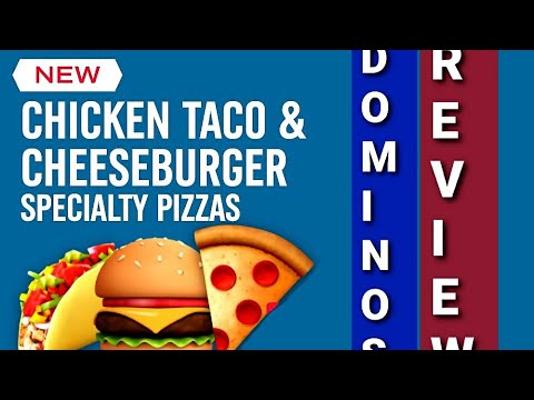 🍔 Dominos - Cheeseburger Pizza - Review 🍕