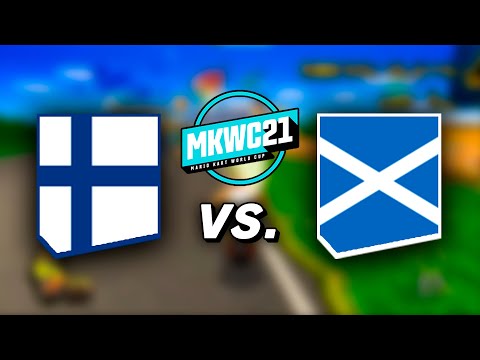 2021 Mario Kart World Cup – Finland vs. Scotland (Final GP with Commentary)