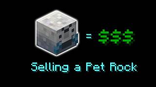 Selling a Pet Rock (Hypixel Skyblock)