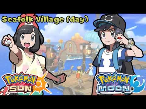 10 Hours Seafolk Village Day Music - Pokemon Sun & Moon Music Extended