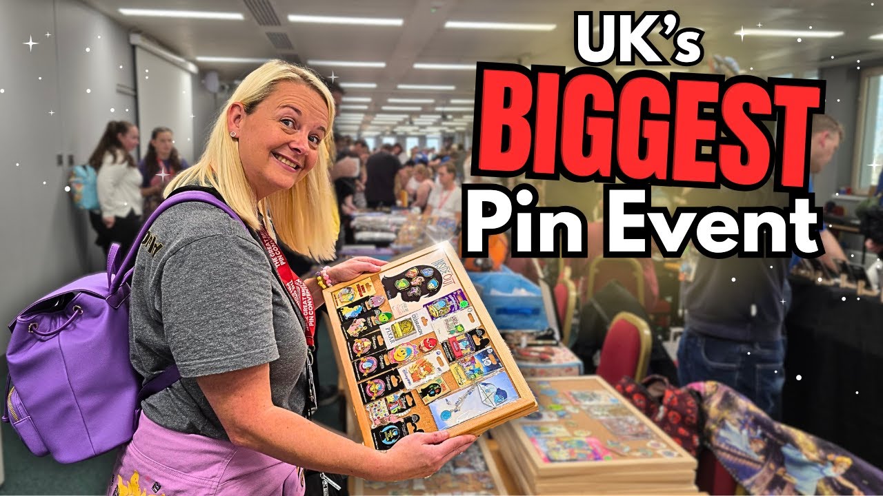 Inside the UK’s BIGGEST Disney Pin Event! (Grail Pins & Wild Trades!)