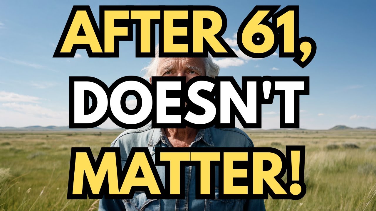 9 Things That Don't Make Sense After 61!
