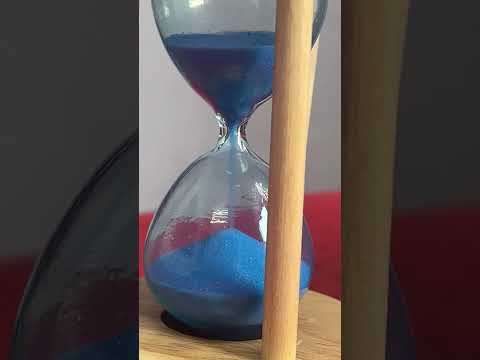 TESTING FIVE MINUTE HOUR GLASS