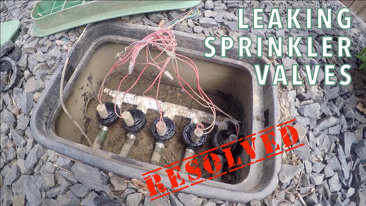 Sprinkler Repair - Leaking sprinkler valves - Hunter PGV Jartop [RESOLVED]